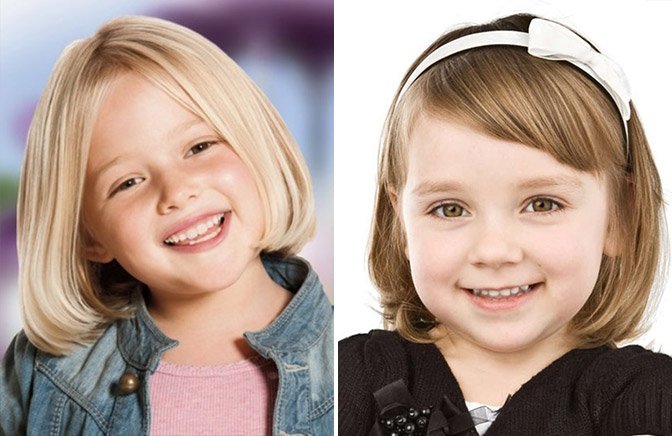 Стрижки для девочек на короткие волосы: детские фото-новинки 2023-2024